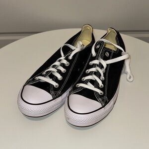 Converse Black and White Canvas Sneakers